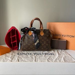 Louis Vuitton - Speedy Monogram Lock Key Dust Bag